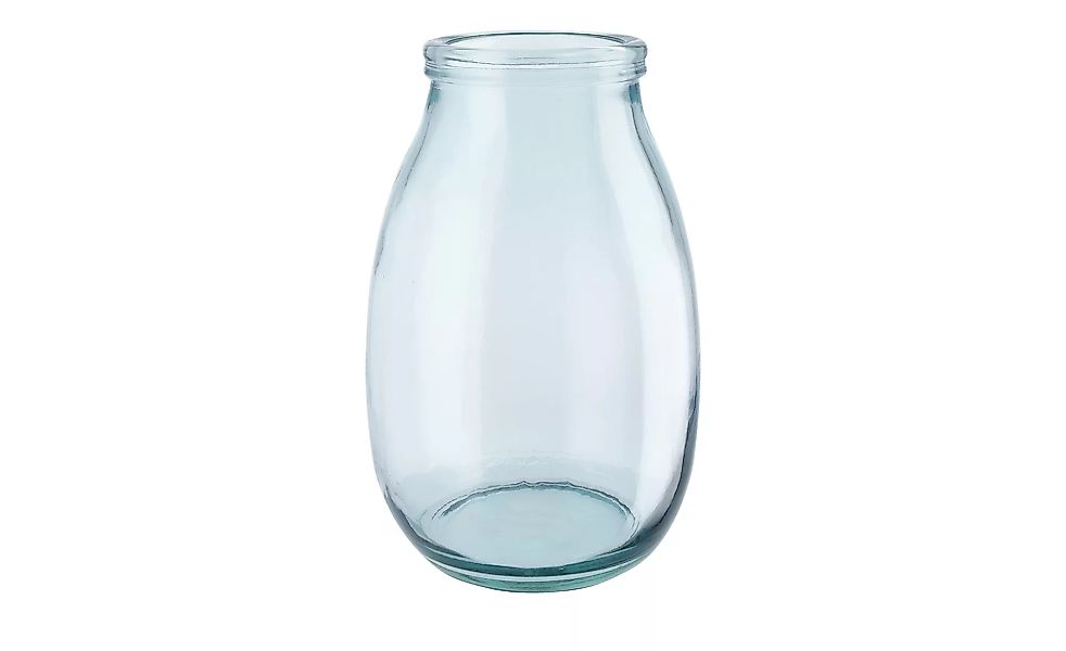 Vase ¦ blau ¦ Glas  ¦ Maße (cm): H: 28  Ø: 18 Accessoires > Vasen - Höffner günstig online kaufen