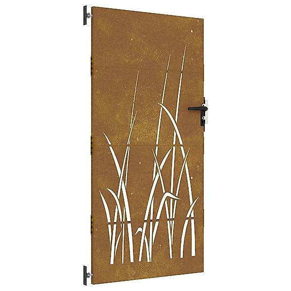 vidaXL Gartentor Gartentor 85x200 cm Cortenstahl günstig online kaufen