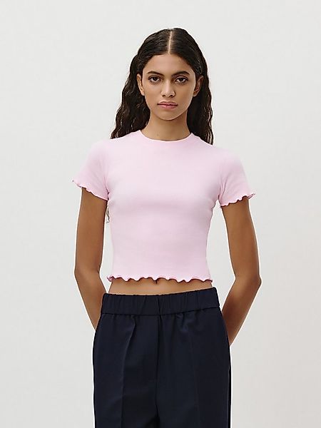 LeGer T-Shirt Teresa, LeGer by Lena Gercke mit Rippstruktur, kurze Form, sl günstig online kaufen