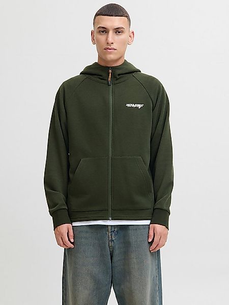 Jack & Jones Kapuzensweatshirt JJTHATCHER SWEAT ZIP HOOD günstig online kaufen