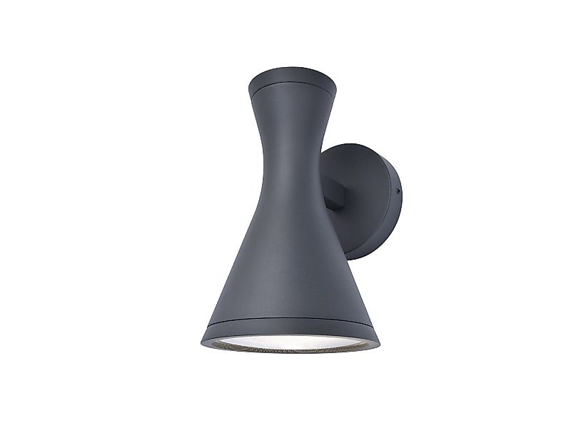 LUTEC Außen-Wandleuchte, LED wechselbar, Warmweiß, moderne günstig online kaufen