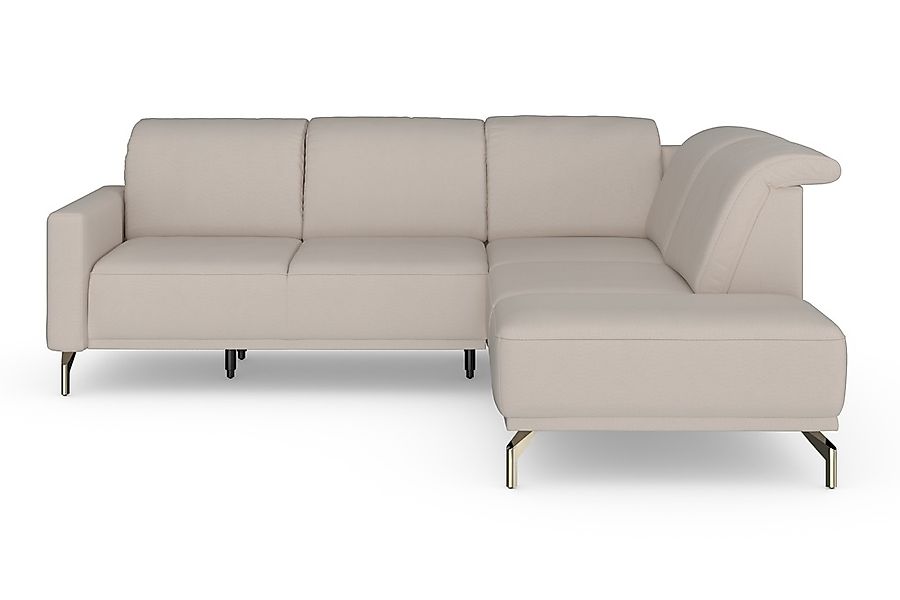 sit&more Ecksofa »Bailando L-Form«, wahlweise mit Kopfteilverstellung und V günstig online kaufen