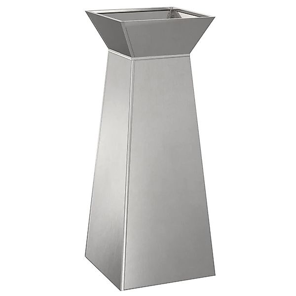 vidaXL Blumentopf Säulen Pflanzer Silber 40 günstig online kaufen