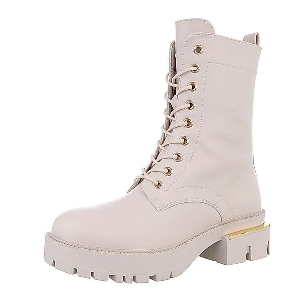 Ital-Design Damen Schnürschuhe Biker Westernstiefelette (87214606) günstig online kaufen