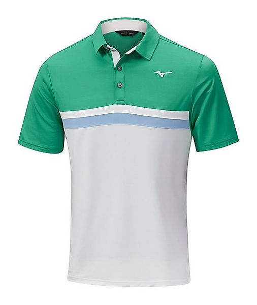 Mizuno Poloshirt Mizuno Golf Polo Quick Dry Horizon Grün-Weiß Herren M günstig online kaufen