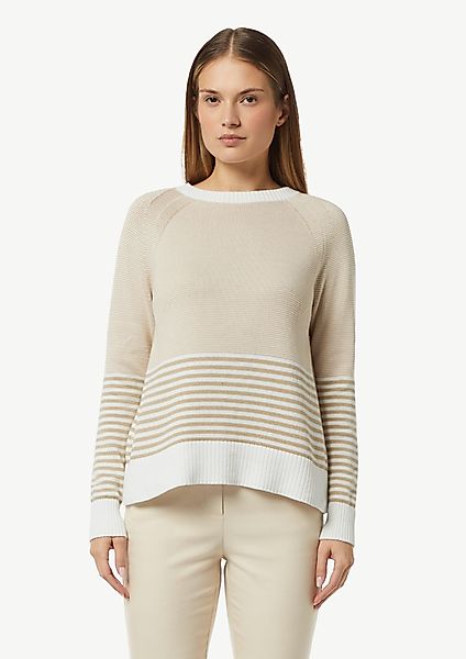 comma casual identity Langarmshirt Baumwollpullover mit günstig online kaufen