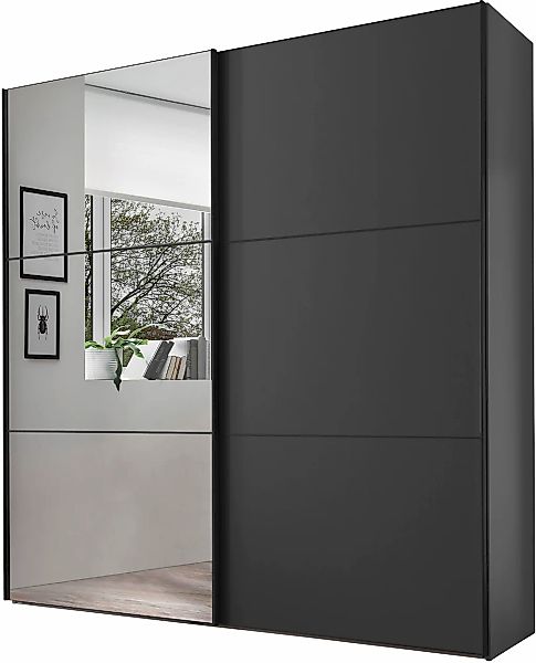 STAUD Schwebetürenschrank "Includo, Made in Germany", Mit Spiegeltüre und v günstig online kaufen