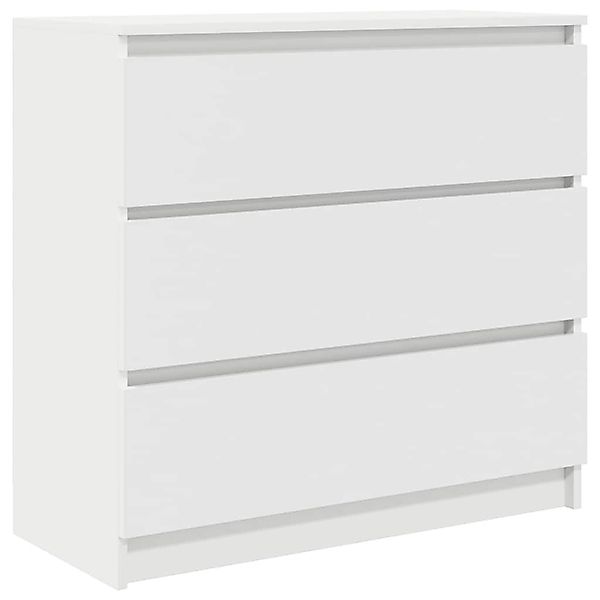 vidaXL Sideboard Weiß 80x35x76 cm Holzwerkstoff 861733 günstig online kaufen