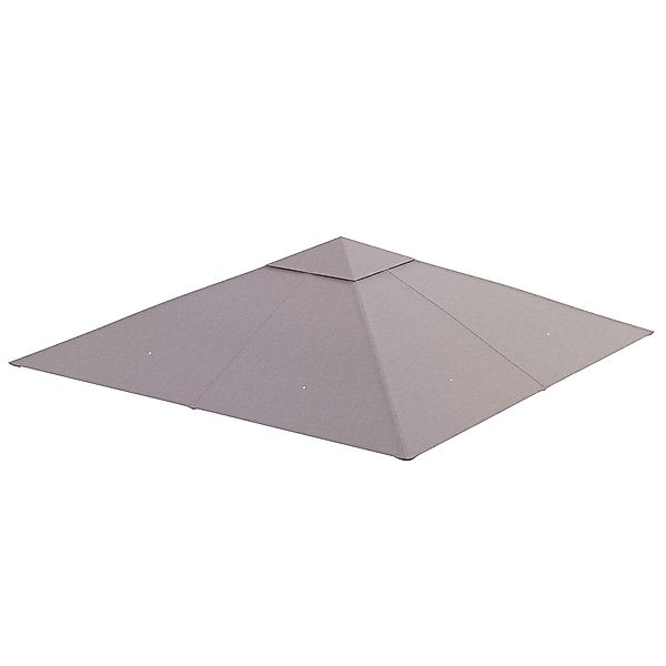 Outsunny Pavillon-Ersatzdach Pavillonabdeckung, Beige, 180 g/m², günstig online kaufen