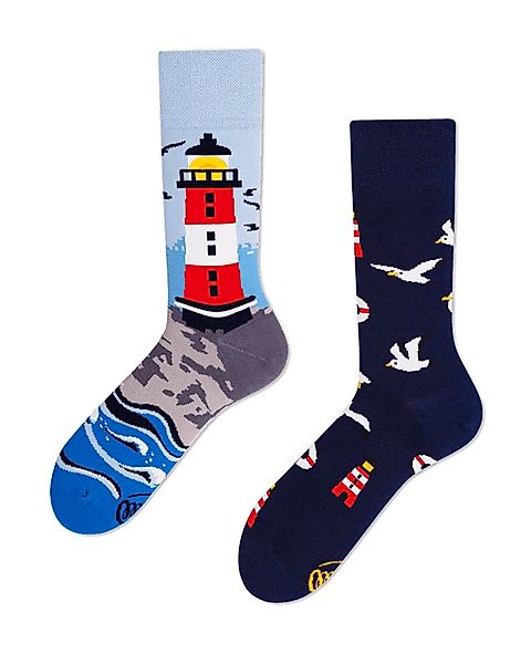 Many Mornings Freizeitsocken Many Mornings Socken Nordic Lighthouse (1 Paar günstig online kaufen