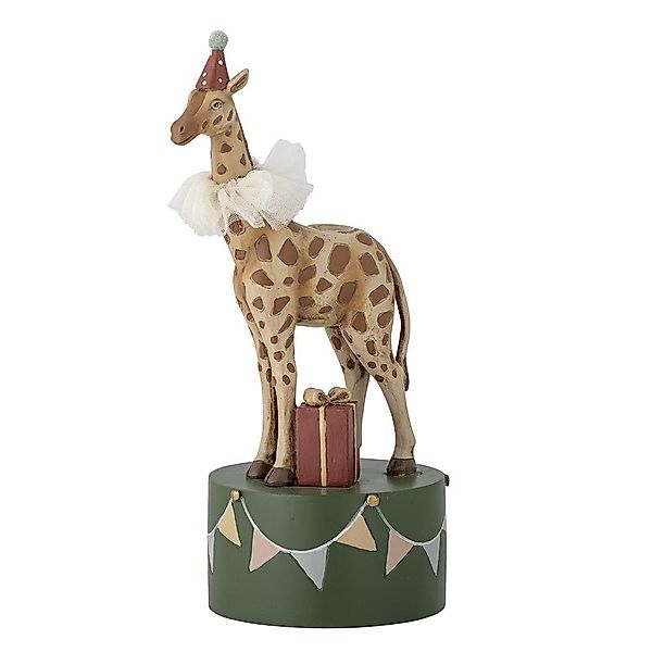 Bloomingville Kerzenständer Flor Zirkusgiraffe, 25cm Polyresin günstig online kaufen