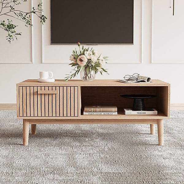 FUROKOY Couchtisch Kaffeetisch im wohnzimmer Beistelltisch günstig online kaufen