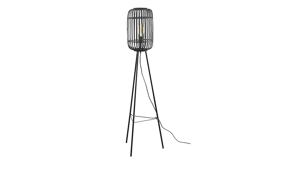 Stehleuchte  Woven ¦ schwarz ¦ Maße (cm): H: 130  Ø: 22 Lampen & Leuchten > günstig online kaufen