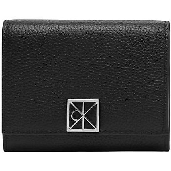 Calvin Klein Jeans  Geldbeutel EMBLEM HW PEBBLE TRIFOLD W/ZIP LV04F1128G günstig online kaufen