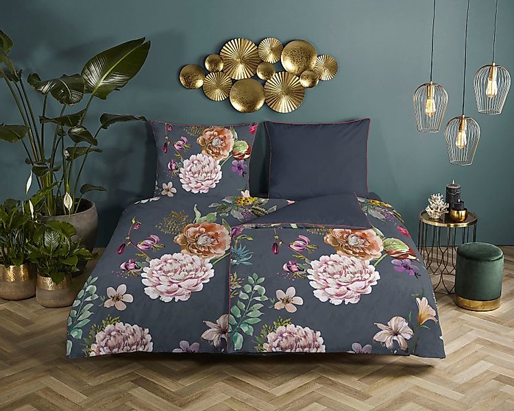 Descanso Wendebettwäsche Parma, Satin (Bio-Baumwolle), 2 günstig online kaufen
