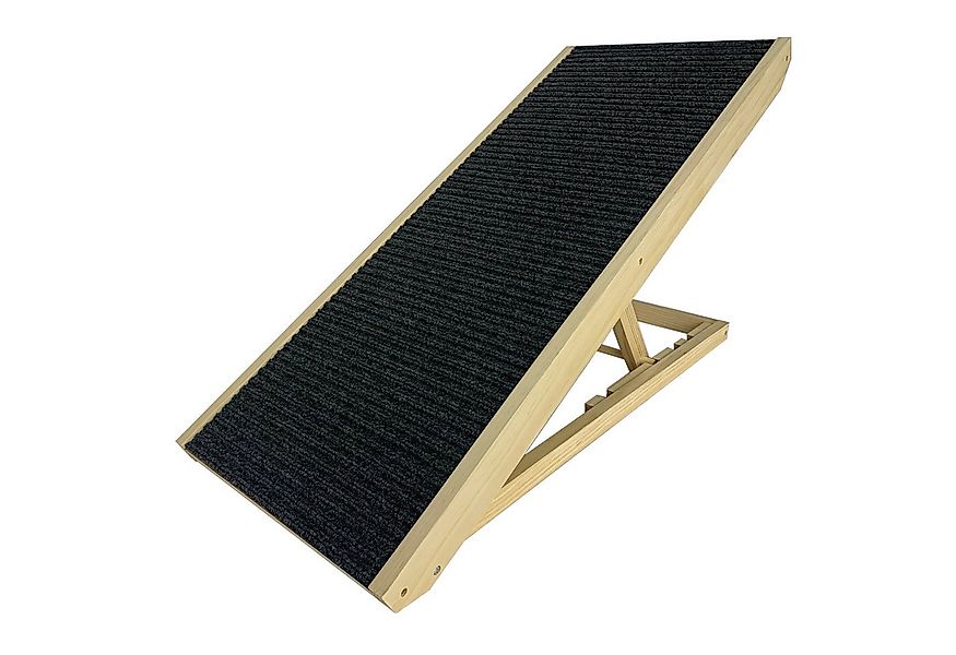 FIVMEN Haustiertreppe Hunderampe höhenverstellbar und Rutschfest bis 100 kg günstig online kaufen