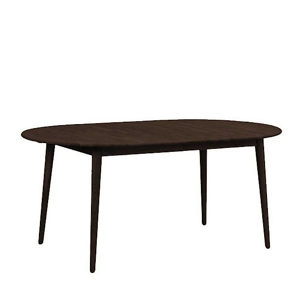 Pharao24 Esstisch Hedisca, aus Massivholz, mit ovaler Tischplatte, ausziehb günstig online kaufen