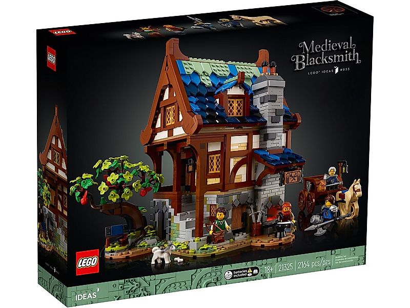 LEGO® LEGO® Ideas 21325 Mittelalterliche Schmiede Konstruktionsspielsteine, günstig online kaufen