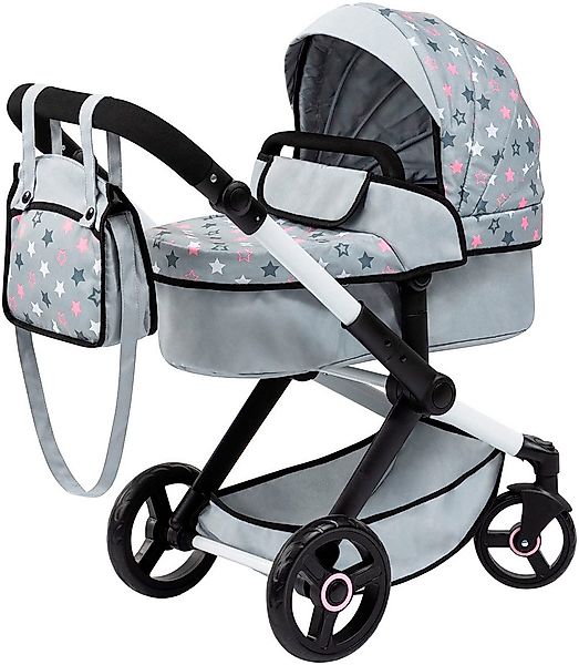 Bayer Kombi-Puppenwagen Xeo, grau günstig online kaufen