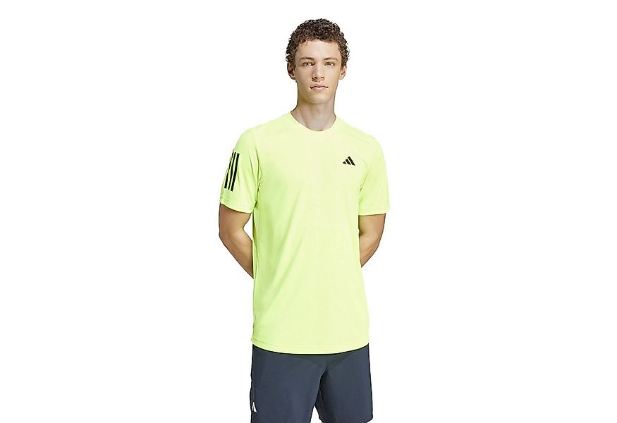 adidas Performance T-Shirt Club 3-Streifen limegrün Herren günstig online kaufen