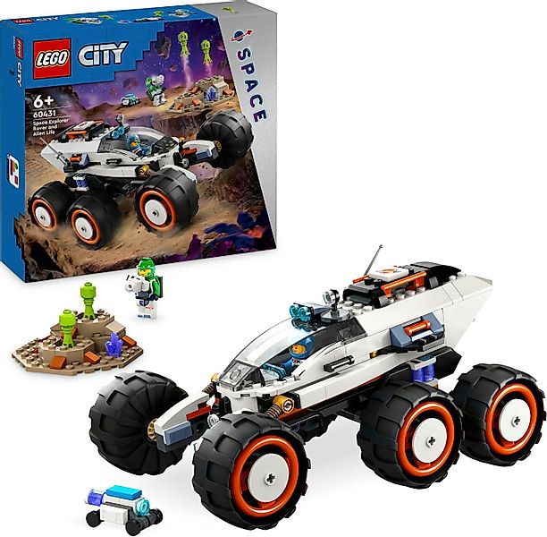 LEGO® Weltraum-Rover mit Außerirdischen (60431), LEGO City Konstruktionsspi günstig online kaufen