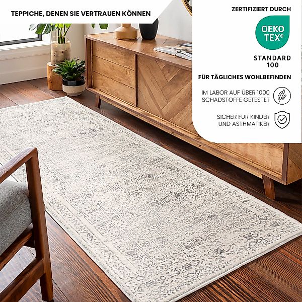 Livabliss Läufer "OTTAWA" rechteckig 9 mm Höhe Vintage Orientteppich, Kurzf günstig online kaufen