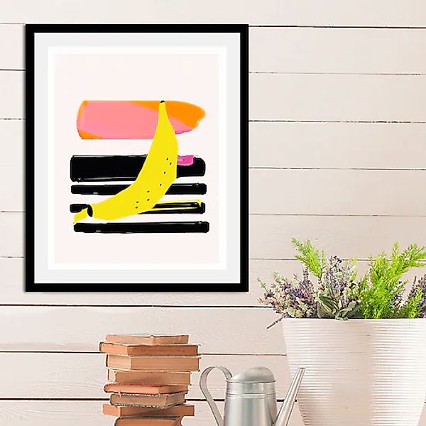 queence Bild »Fanni« Abstrakt   Art   Essen   Kunst   Lebensmittel   Obst günstig online kaufen