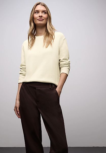 STREET ONE Strickpullover mit Rundhals günstig online kaufen