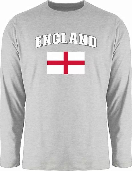 Shirtracer Rundhalsshirt England Schriftzug mit Flagge, United Kingdom UK, günstig online kaufen