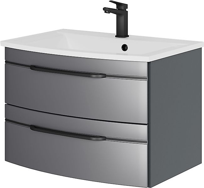Saphir Waschtisch »Serie 7045 Mineralmarmor-Waschtisch und Unterschrank, 71 günstig online kaufen
