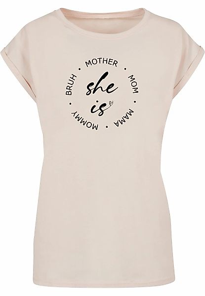 Merchcode T-Shirt "Merchcode Damen Ladies Mothers Day - She is T-Shirt" 1 S günstig online kaufen