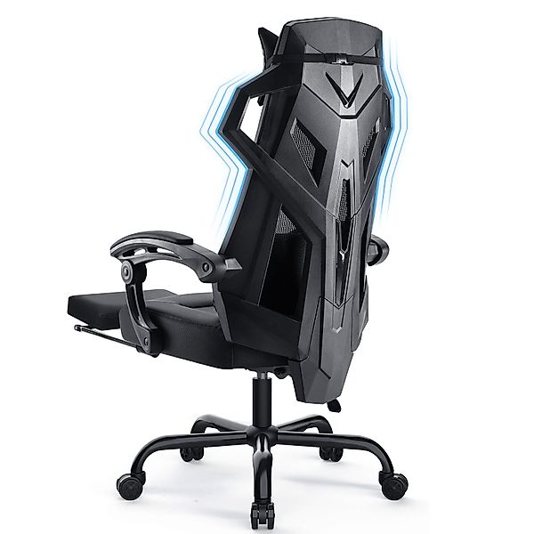 GTPLAYER Bürostuhl Ergonomischer Schreibtischstuhl Gamingstuhl Drehstuhl, günstig online kaufen