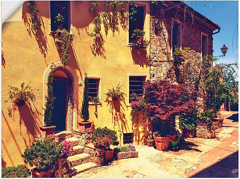 Artland Wandbild "Siena Toskana", Europa, (1 St.), als Leinwandbild, Poster günstig online kaufen