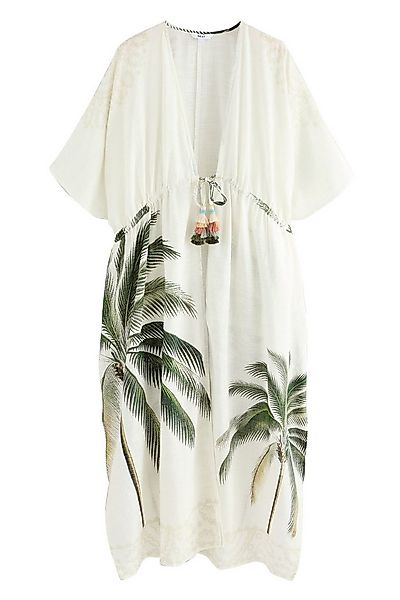 Next Blusenkimono Maxi-Kimono mit Bindegürtel (1-tlg) günstig online kaufen