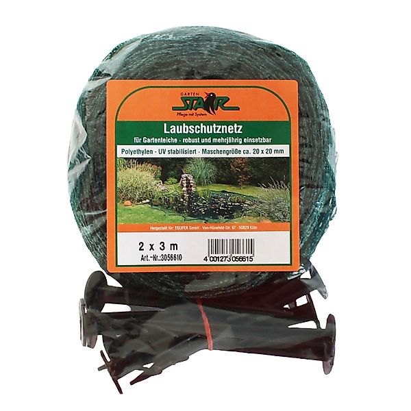 Fachhandel Plus Laubschutznetz Teichnetz Feinmaschig 2x3m günstig online kaufen