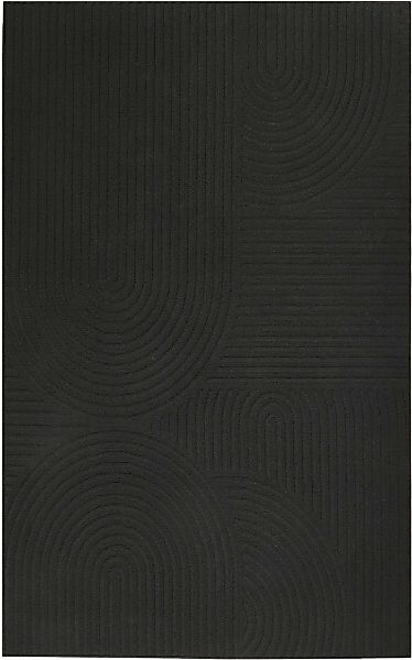 my home Teppich »Jola Hoch-Tief-Design, Scandi-Look, Zen«, rechteckig, 7 mm günstig online kaufen