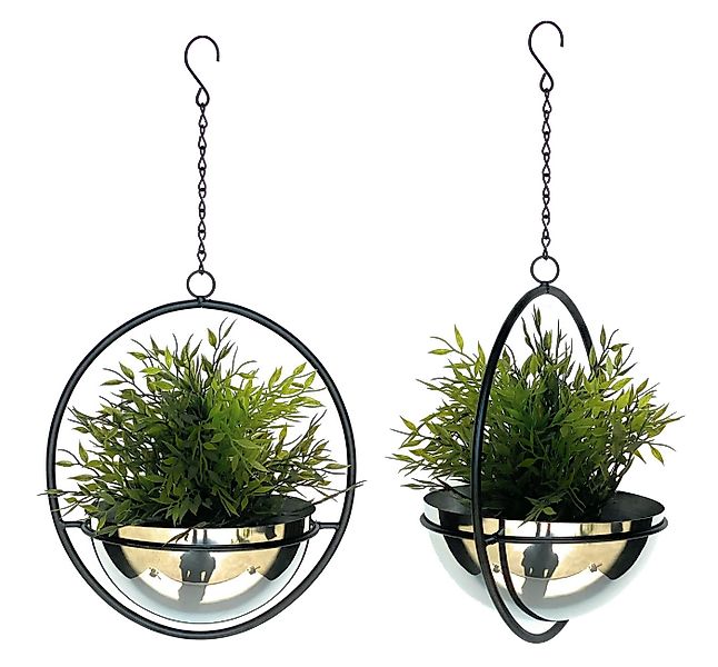 DanDiBo Blumenampel 2er Set Blumenhänger Innen Metall Wand Hängepflanzen 53 günstig online kaufen