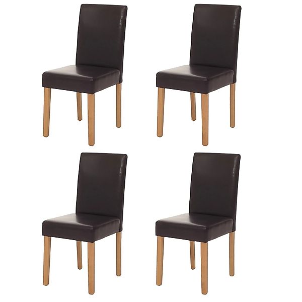CHEFGASTRO Esszimmerstuhl 4er-Set Klassisch & Zeitlos 90x43x56cm Sitzhöhe 4 günstig online kaufen