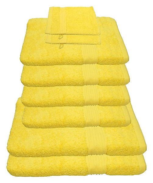 Julie Julsen Handtücher 8-Handtücher-Gelb, Baumwolle (8-St) günstig online kaufen