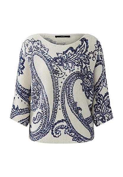 Oui Rundhalspullover günstig online kaufen