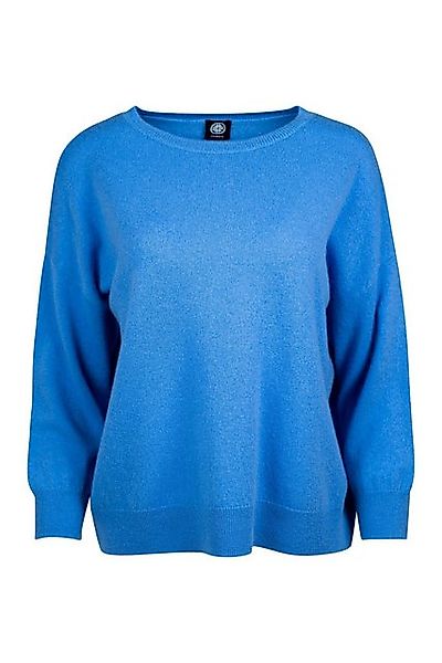 Faber Kaschmirpullover Oversized Pullover mit Kaschmir in Farbe Azur mit Ka günstig online kaufen