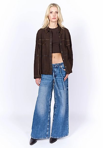 Freaky Nation Lederjacke "West Orange-FN" günstig online kaufen