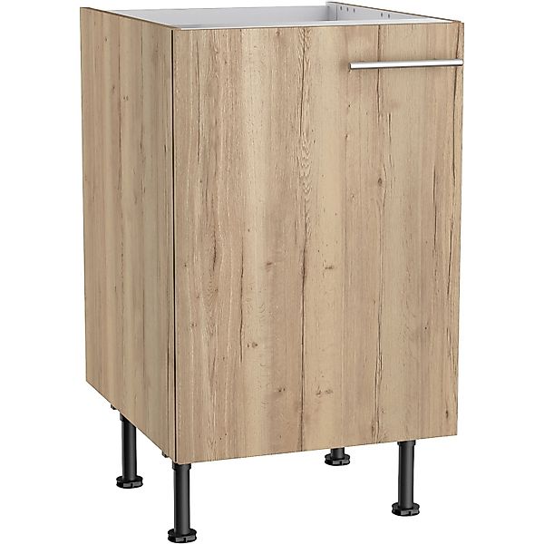 Optifit Küchen-Spülenunterschrank Erik290 50 cm x 87 cm x 58,4 cm Wildeiche günstig online kaufen