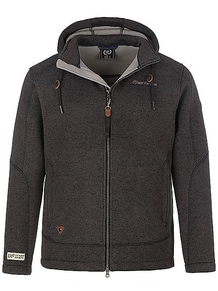 Dry Fashion Fleecejacke Kappeln Herren Jacke Kappeln Fleece mit Kapuze - Wä günstig online kaufen
