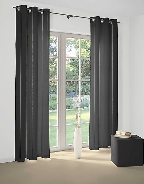 Wirth Vorhang "Felsted" Ösen 1 Stk. tlg. günstig online kaufen