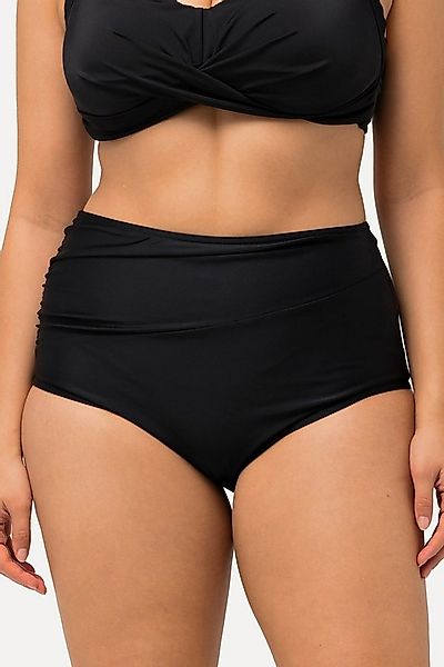 Ulla Popken Bügel-BH Bikini-Hose Drapierung High Waist günstig online kaufen