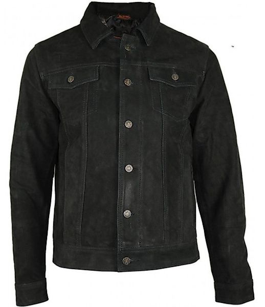 MDM Lederjacke Herren Jeans Jacke Lederjacke günstig online kaufen