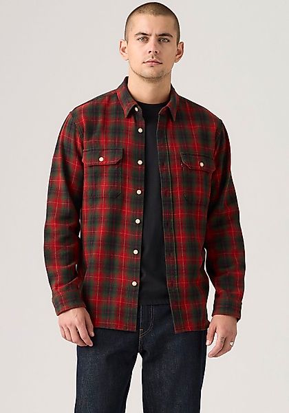 Levis Flanellhemd "JACKSON WORKER", mit durchgehender Knopfleiste günstig online kaufen