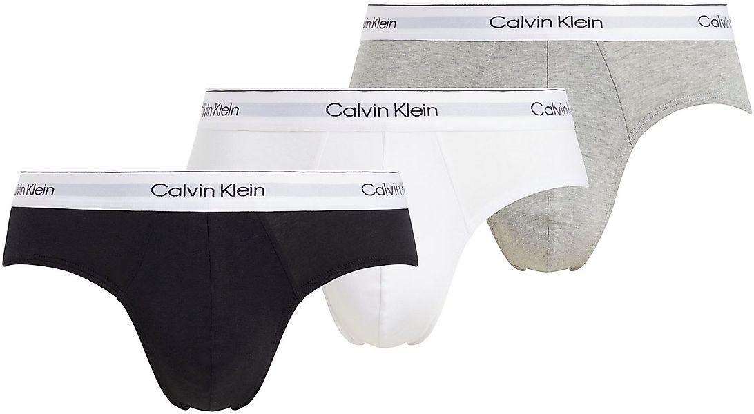 Calvin Klein Underwear Hipster HIP BRIEF 3PK (Packung, 3-St) mit Logo-Elast günstig online kaufen