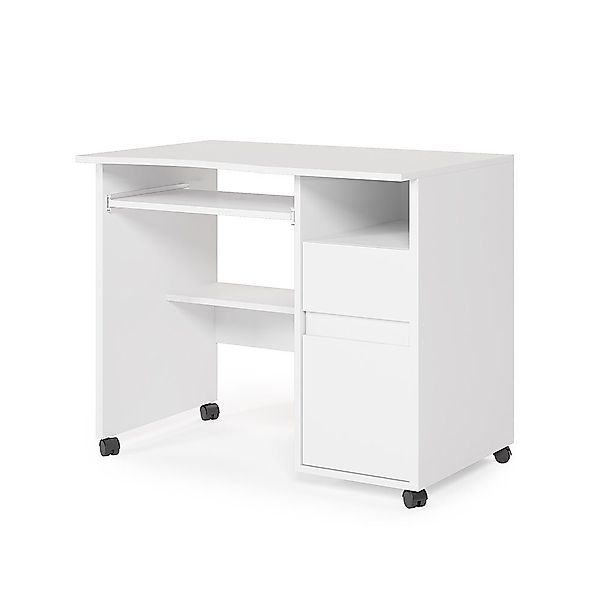 Vicco Schreibtisch Polo, Weiß, 91 x günstig online kaufen